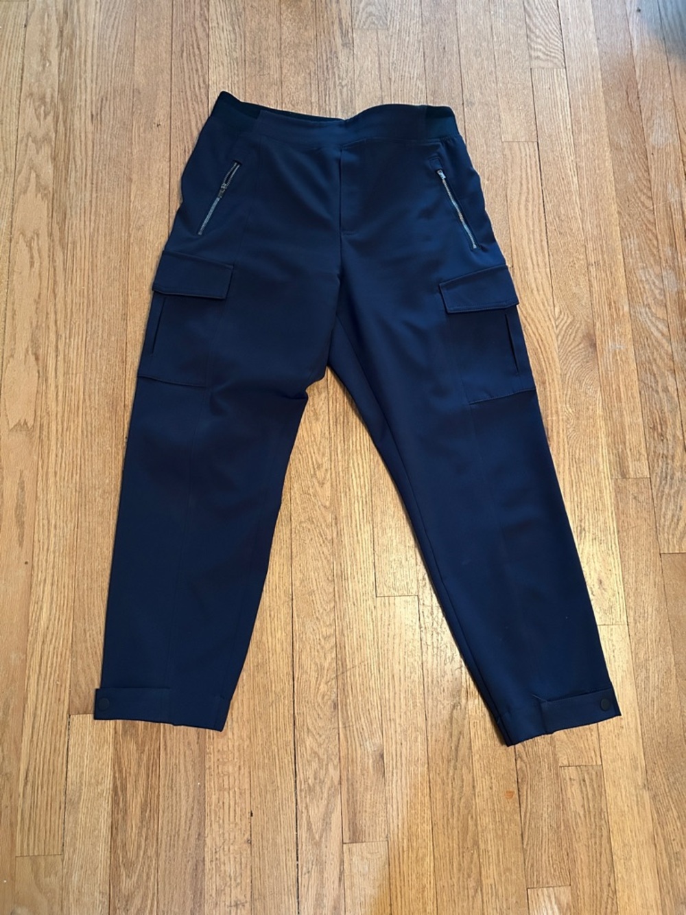 Athleta Navy Blue Cargo Ankle Pants